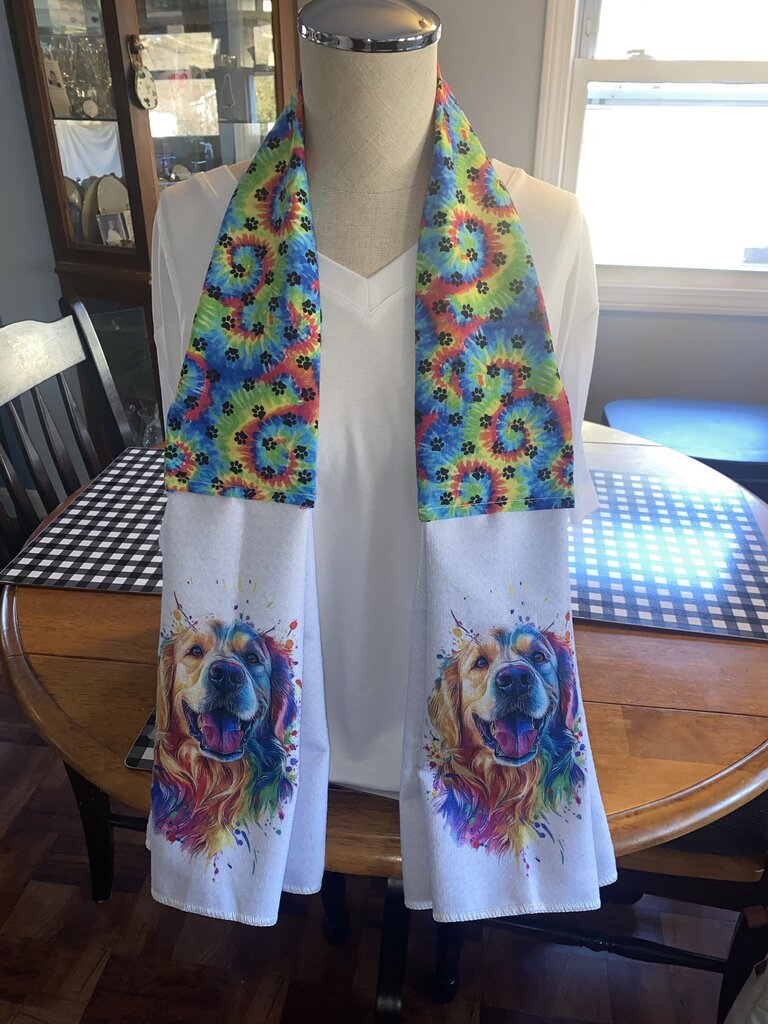 dish towel scarves