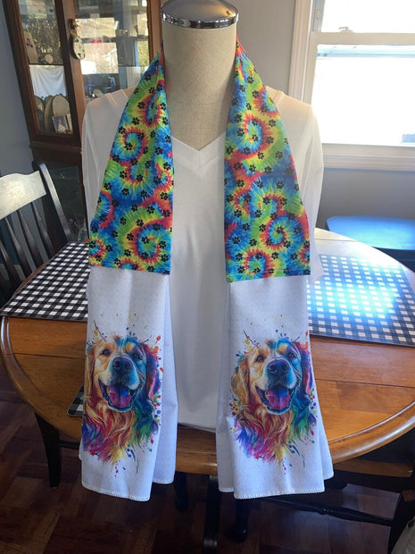dish towel scarves