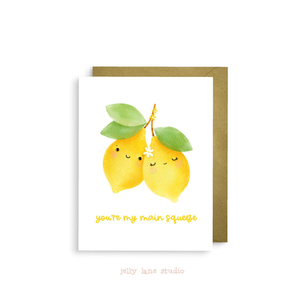LEMON COUPLE A2 CARD