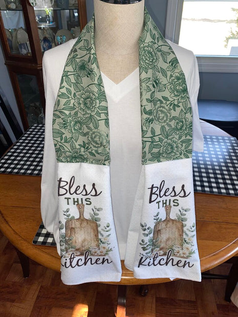 dish towel scarves