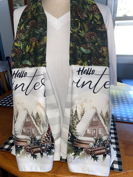 dish towel scarves