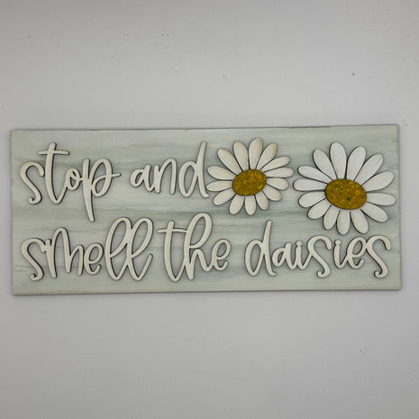 Stop and Smell the Daisies Interchangeable Frame Insert