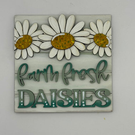 Farm Fresh Daisies Interchangeable Frame Insert