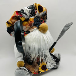 Medium Rooster frying Pan And spatula Kitchen Gnome - view 2