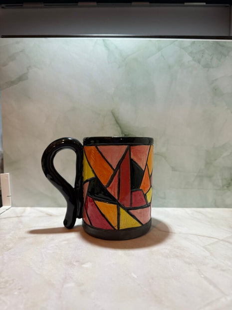 STAINED GLASS MUG