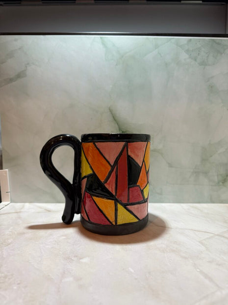 STAINED GLASS MUG