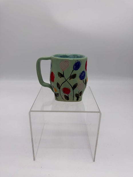 Flower Heart Mug