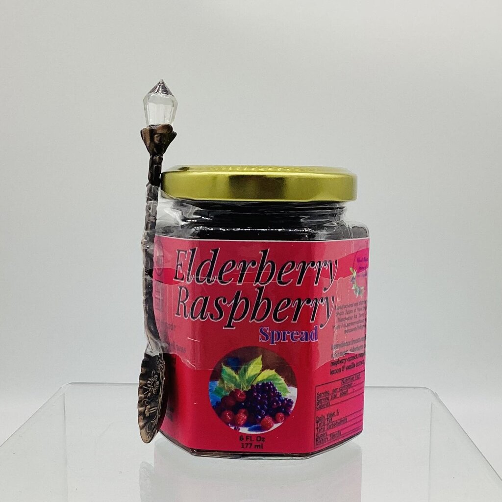Elderberry Raspberry spread 6 oz