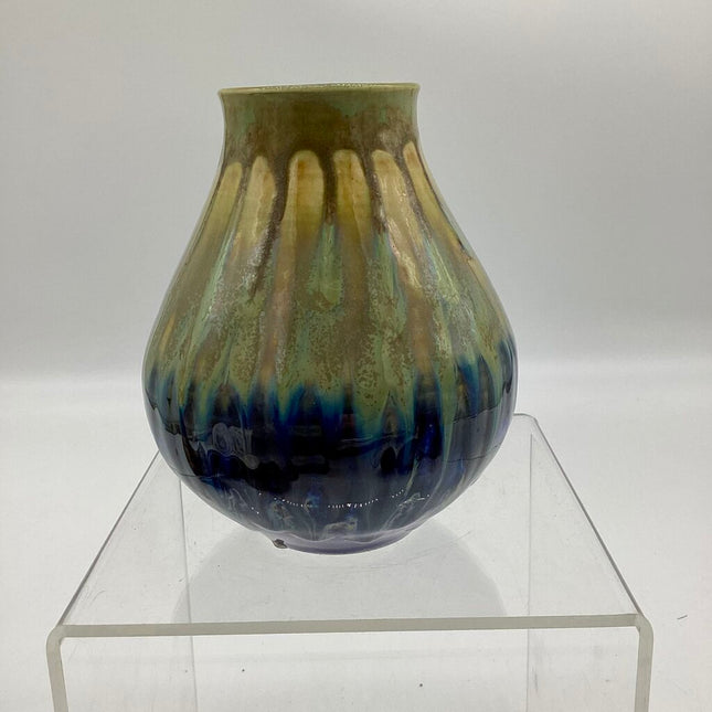 Vase- Copper Jade/Cobalt