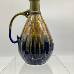 Oil Cruet- Micro Jade/Cobalt - view 2