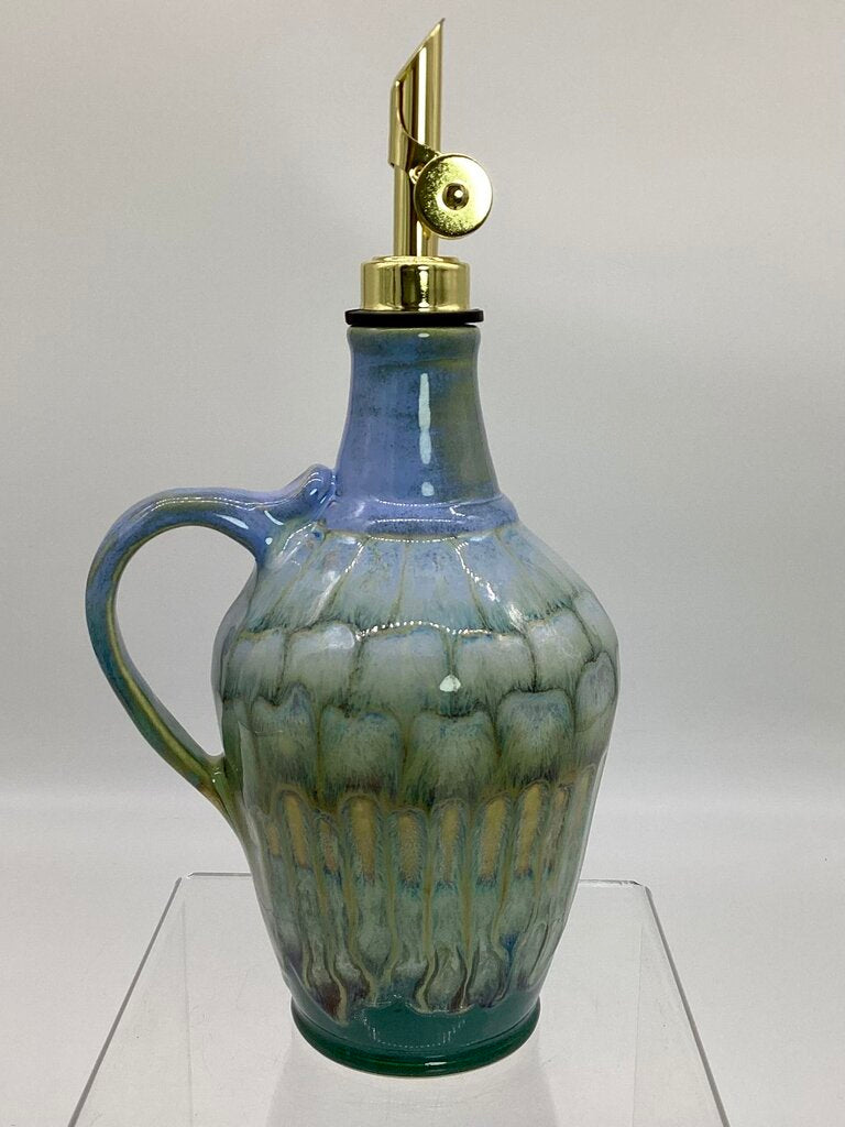 Oil Cruet- Arctic Blue/Tormaline