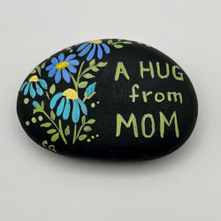 Rock sm blk "Hug from Mom" - view 2