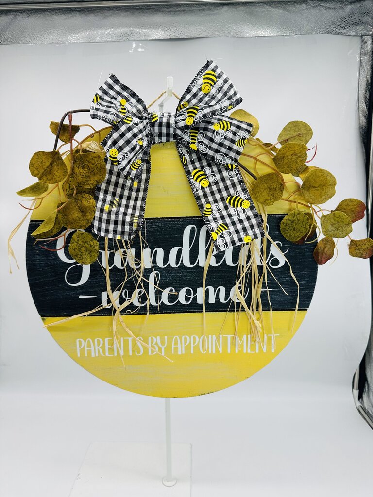 Welcome Sign Grandkids Welcome Parents By Appointment