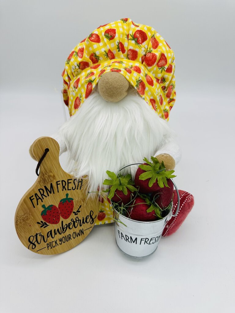 Strawberry Kitchen gnome