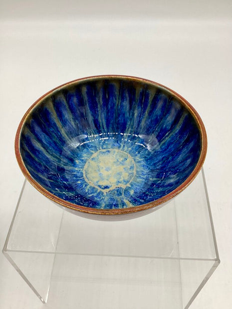 Knick Knack Bowl-Copper/Sapphire