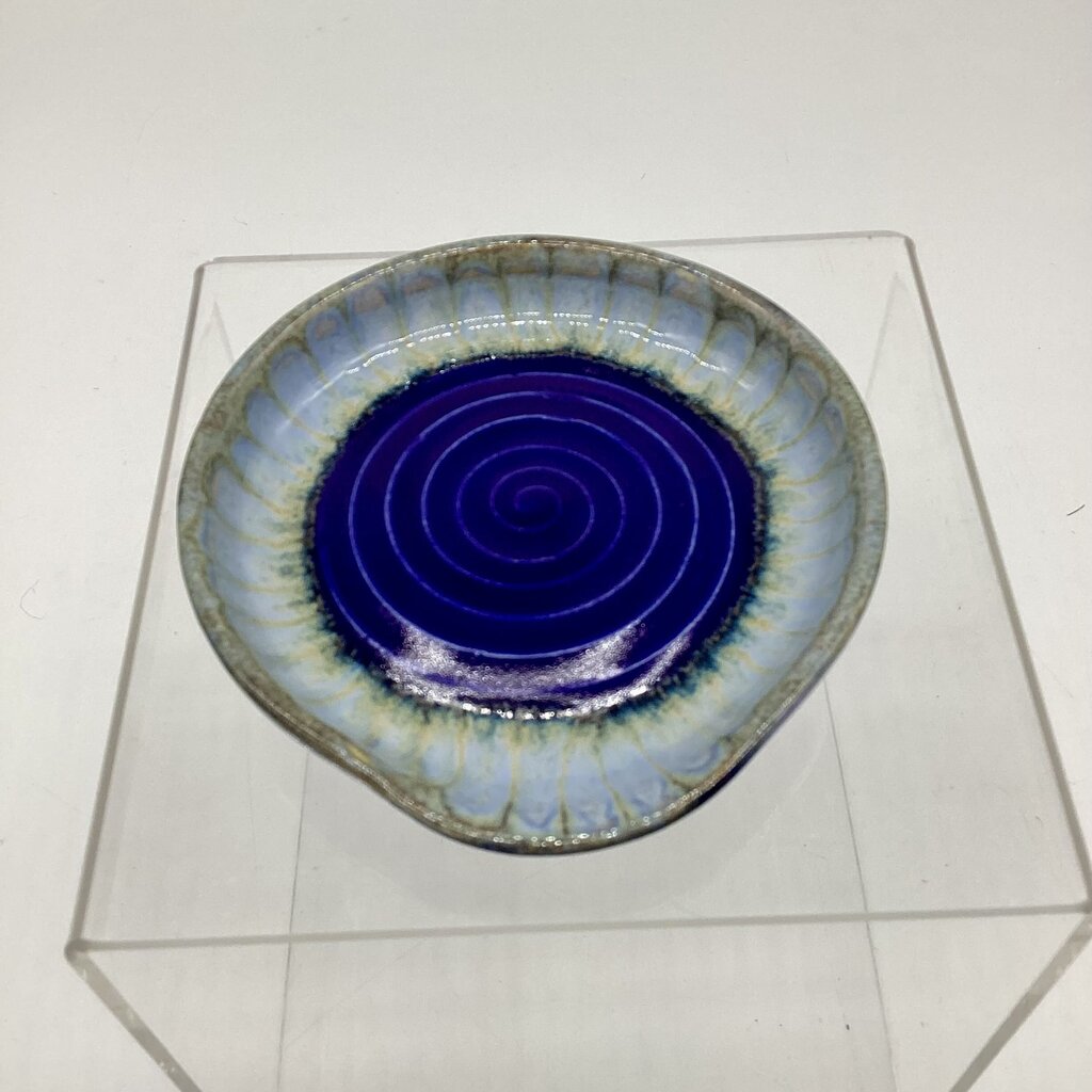 Spoon Rest- Cobalt/Artic Blue