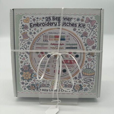 DIY Beginner Embroidery Kit Bundle