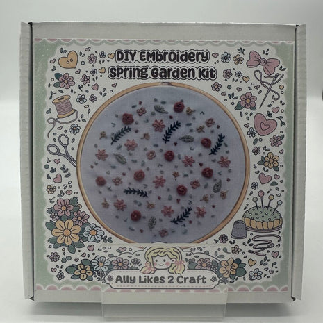 DIY Beginner Embroidery Kit Bundle