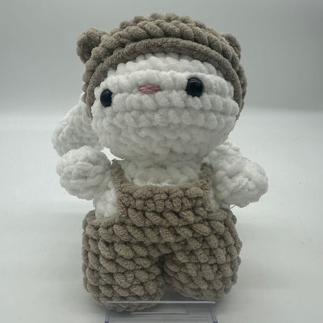 Crochet Overall Bear Bunny