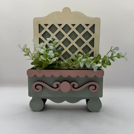 Cottage Cabinet Garden Lattice Drawer