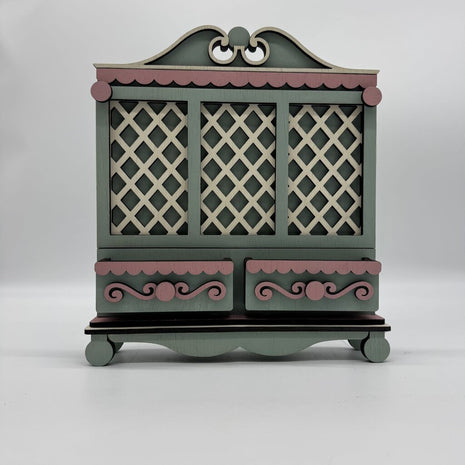 Cottage Cabinet Interchangeable Banner Base