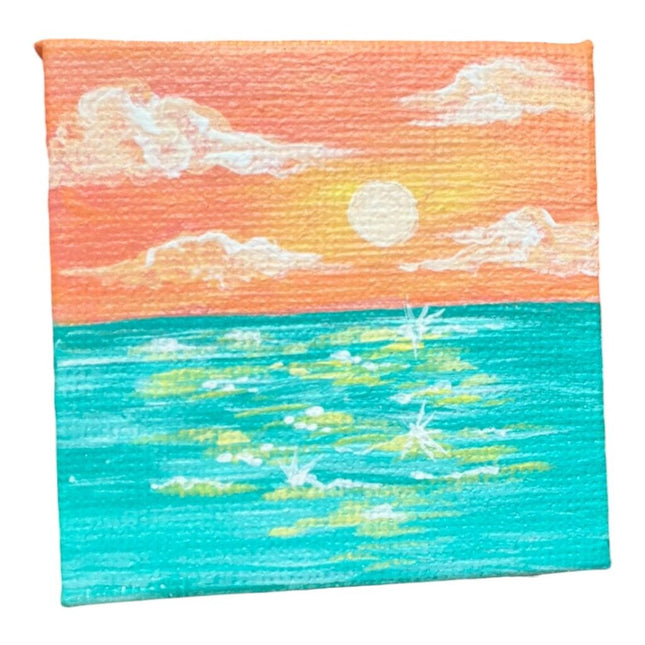 Creamsicle ocean magnet