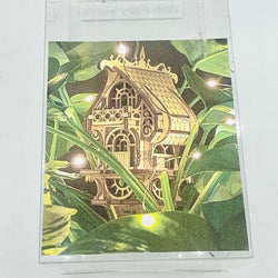 Plant Fairy House - Curved Roof - Unpainted - view 2