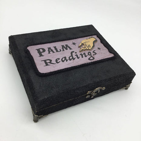 Palm Reading Textured Black Box