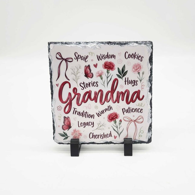 Shelf sitter- Grandma slate