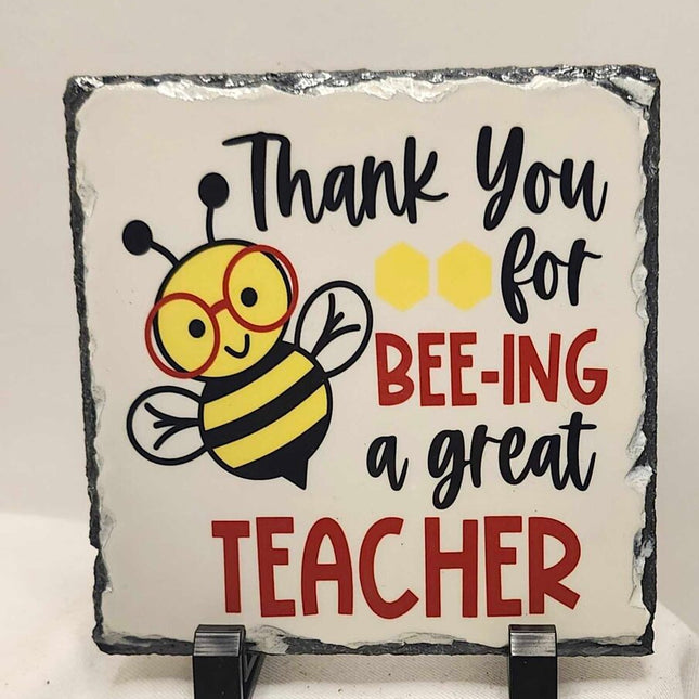 Shelf sitter- Teacher slate