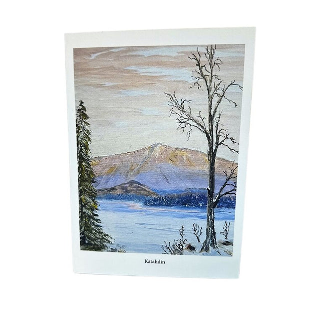 Katahdin Blank Greeting Card