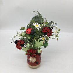 Ladybug Container Floral - view 2