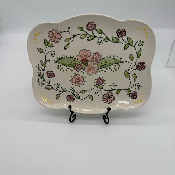 Flower Garland Platter