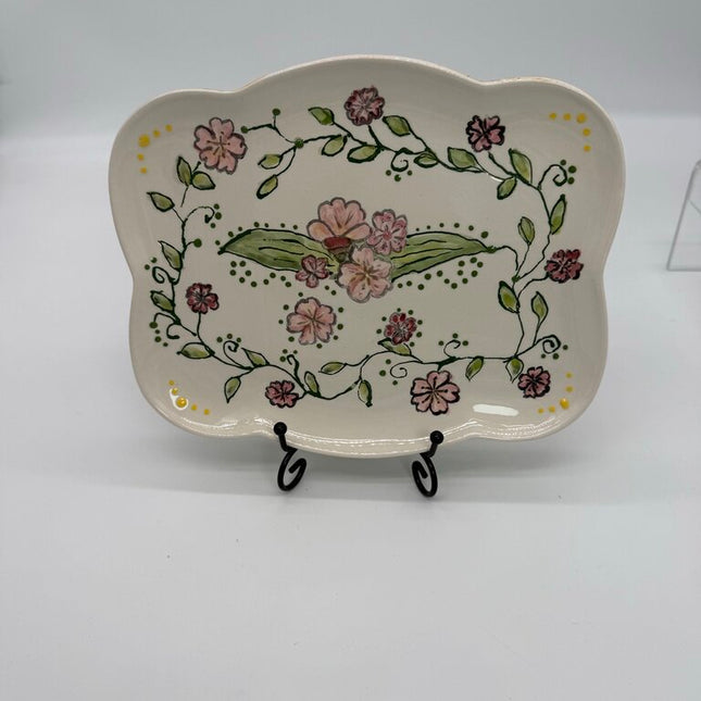 Flower Garland Platter