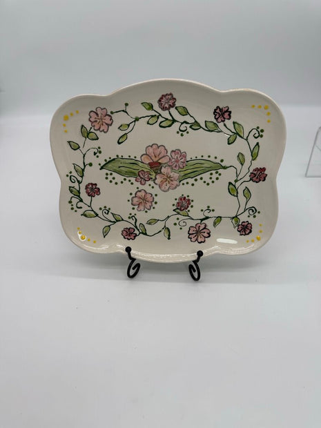 Flower Garland Platter