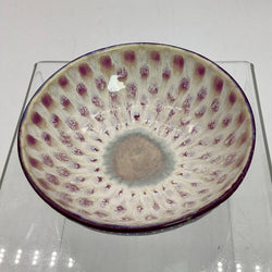 Ring Bowl- Purple Peacock/Hydrangea - view 2