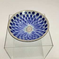 Ring Bowl- Cobalt Peacock - view 2