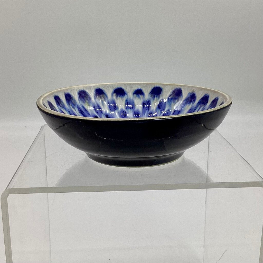 Ring Bowl- Cobalt Peacock