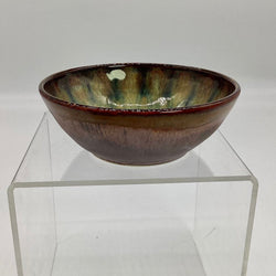 Trinket Bowl- Tourmaline/copper FP - view 3