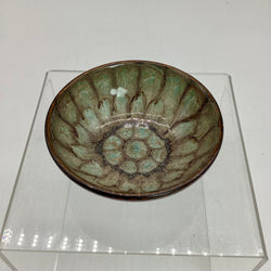 Ring Bowl- Tourmaline/Copper FP - view 2