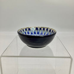 Ring Bowl- Cobalt Peacock - view 3