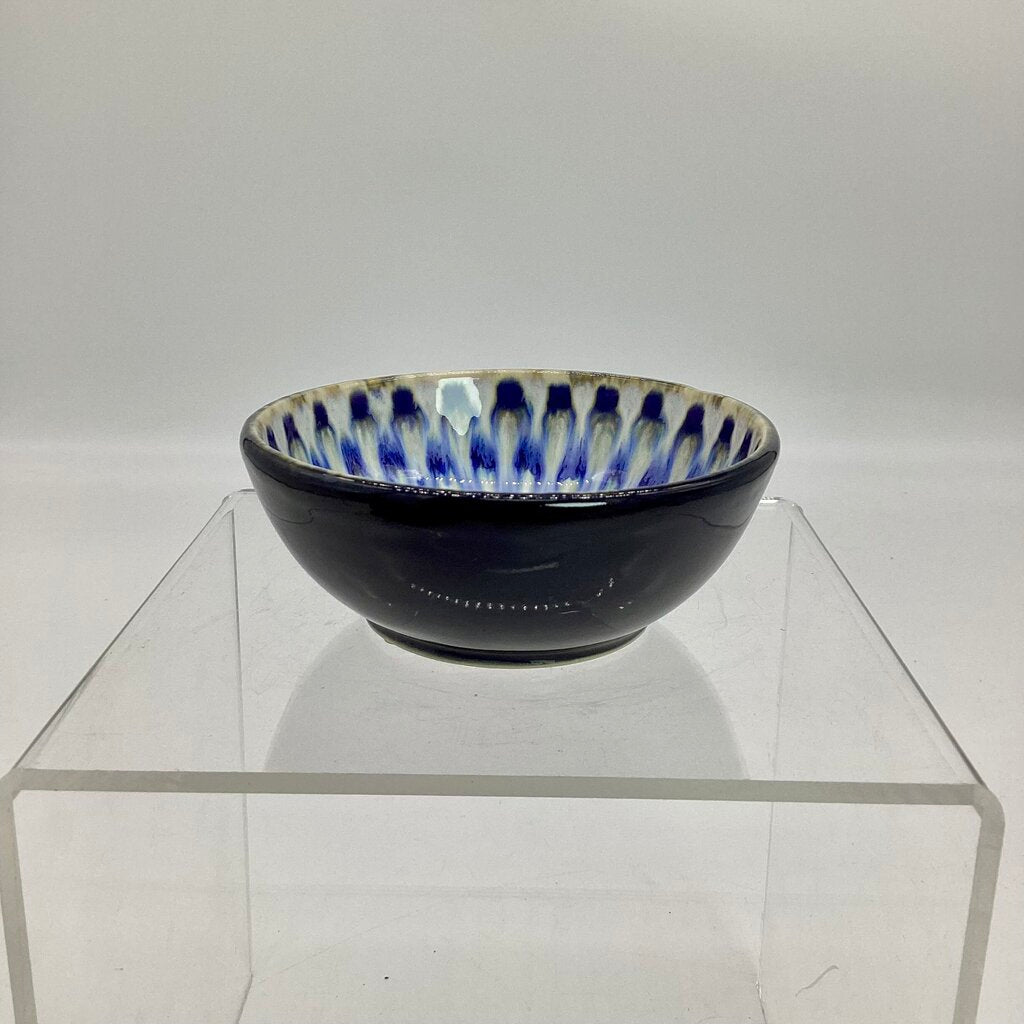 Ring Bowl- Cobalt Peacock