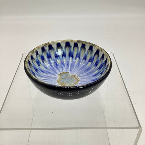 Ring Bowl- Cobalt Peacock
