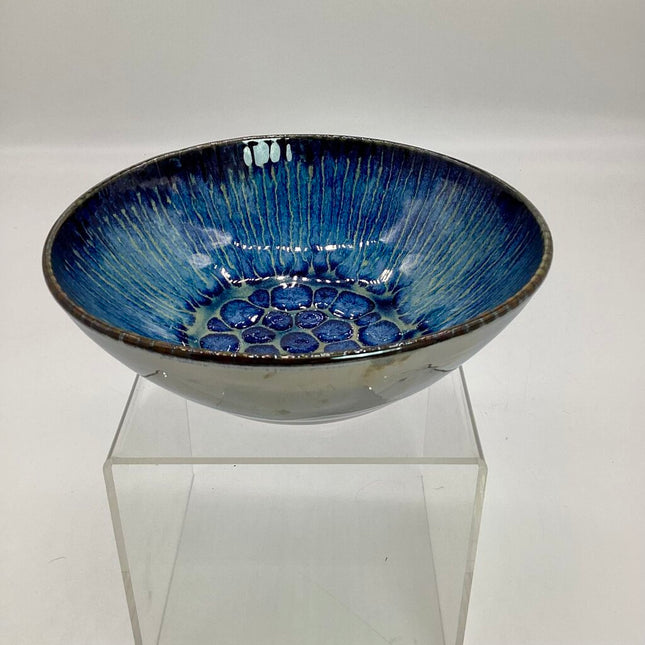 Serving Bowl- Sapphire/Silver FP