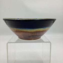 Serving Bowl- Ice/Copper FP - view 3