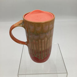 Travel Mug- Coral/Orange FP - view 2