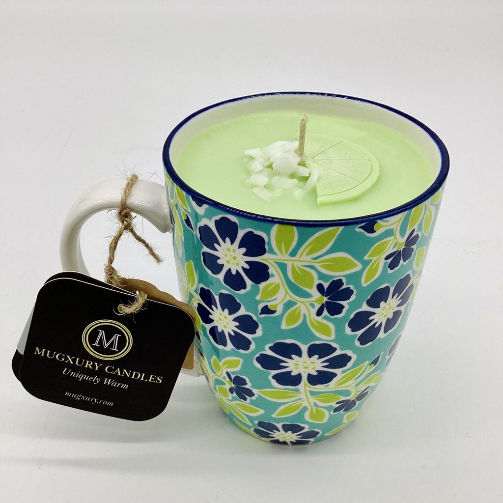 Margarita (Mosaic Mug - mug design may vary) - Mug Candle - 100% Soy Wax