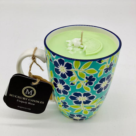 Margarita (Mosaic Mug - mug design may vary) - Mug Candle - 100% Soy Wax
