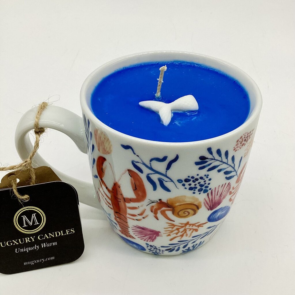 High Seas (Sea Life Mug) - Mug Candle - 100% Soy Wax
