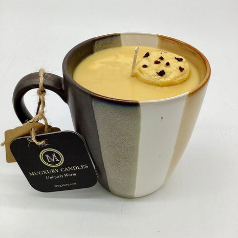 Cookie Dough (Striped Mug) - Mug Candle - 100% Soy Wax